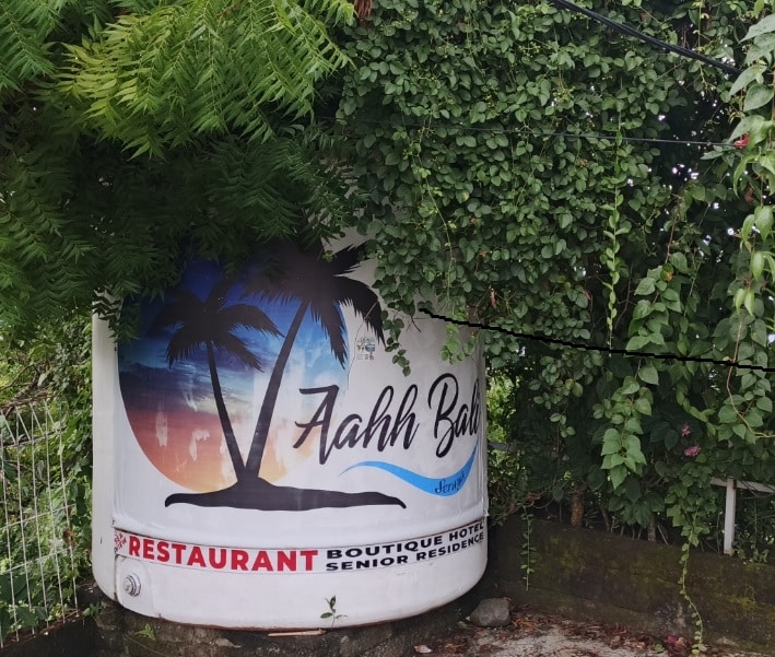 Aahh Bali Sign